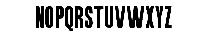 Retroforge Condensed Font UPPERCASE