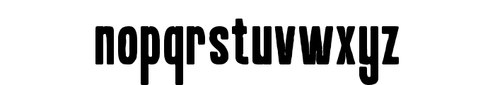 Retroforge Condensed Font LOWERCASE