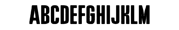 Retroforge Regular Font UPPERCASE
