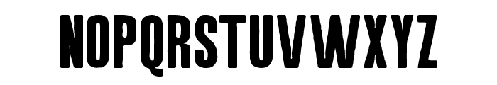 Retroforge Regular Font UPPERCASE