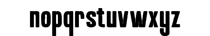 Retroforge Regular Font LOWERCASE