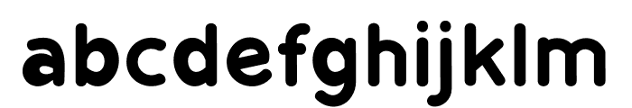 Retroi Font LOWERCASE