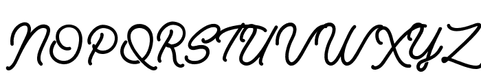 Retrology-Clean Font UPPERCASE
