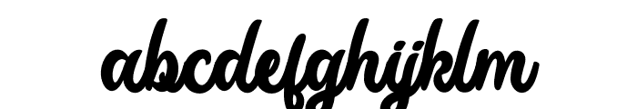 Retroreflections Font LOWERCASE