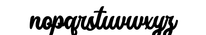 Retroreflections Font LOWERCASE