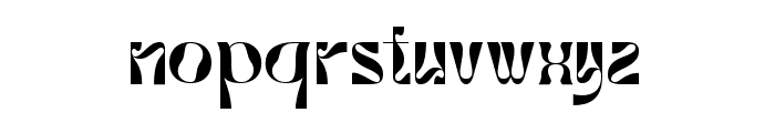 Retrotrend Regular Font LOWERCASE