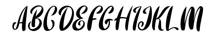 Retroy Italic Font UPPERCASE