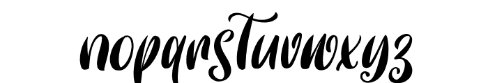 Retroy Italic Font LOWERCASE