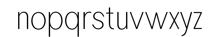 Retroyal-ExtraLight Font LOWERCASE