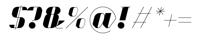 Rettaya-Regular Font OTHER CHARS