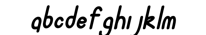 Rettema Italic Font LOWERCASE