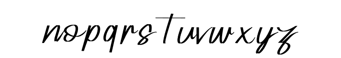 Rettiar Script Font LOWERCASE