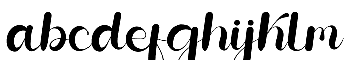 Rettniya Font LOWERCASE