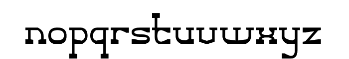 Return Home Font LOWERCASE