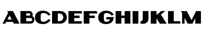 Reuben Extended Font UPPERCASE
