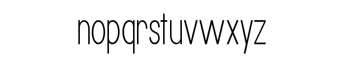 Revaleta-ExtraLight Font LOWERCASE