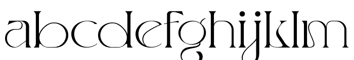 Revaz Font LOWERCASE