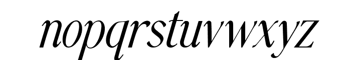 Reveline Detania Italic Font LOWERCASE