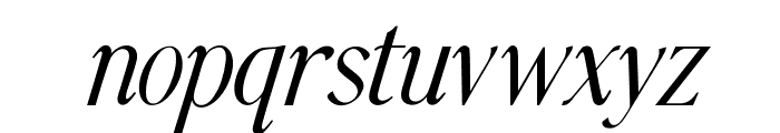 RevelineDetania-Italic Font LOWERCASE