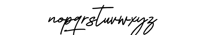 ReviliaSignature-Regular Font LOWERCASE