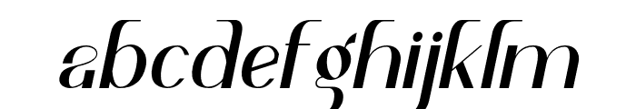 Revivalisem-Italic Font LOWERCASE