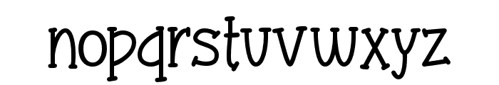 Revolution-Regular Font LOWERCASE