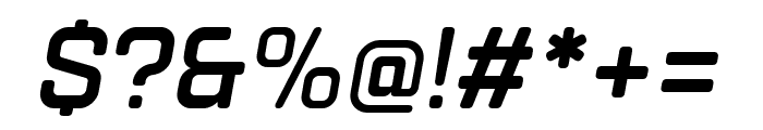 Revx Neue R SemiBold Italic Font OTHER CHARS
