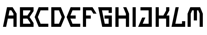 Rexbeuz Font LOWERCASE