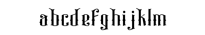 Reylith-Regular Font LOWERCASE
