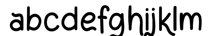 ReymilkRegular Font LOWERCASE