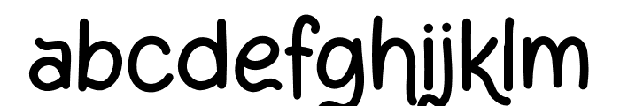 Reymilk Font LOWERCASE