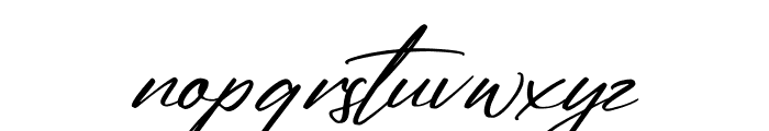 Reymonde Signature Italic Font LOWERCASE