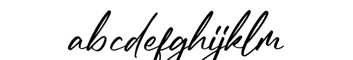 Reymonde Signature Font LOWERCASE