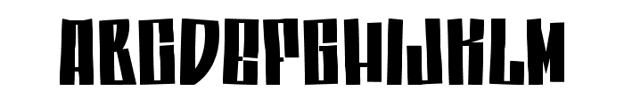 RezhettRegular Font UPPERCASE