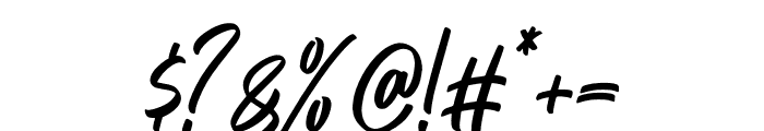 Rezpector-Italic Font OTHER CHARS