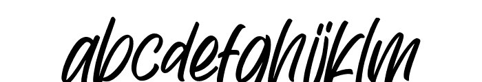 Rezpector-Italic Font LOWERCASE