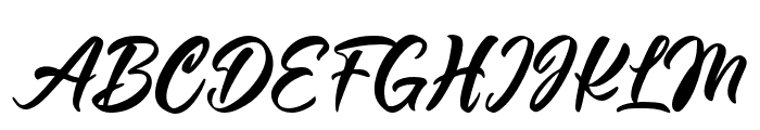 Rhaganeo Regular Font UPPERCASE