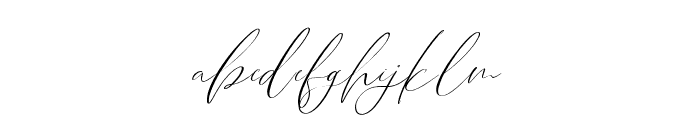 Rhalybia Font LOWERCASE