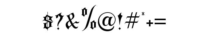 Rhodestra-Regular Font OTHER CHARS