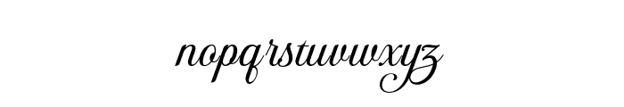 Rhositania-Regular Font LOWERCASE