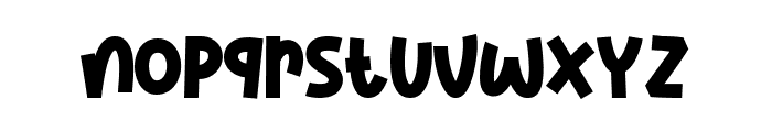 Rhuma Sinera Regular Font LOWERCASE