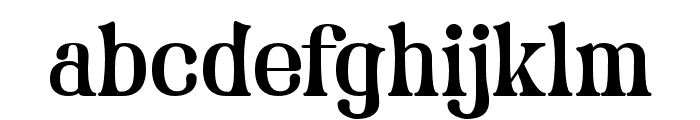 Rhythm Cares Regular Font LOWERCASE