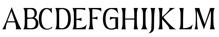 Ri Serif Font UPPERCASE