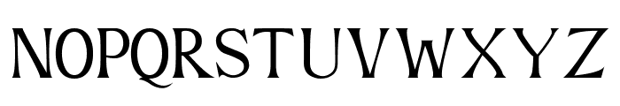 Ri Serif Font UPPERCASE