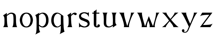 Ri Serif Font LOWERCASE