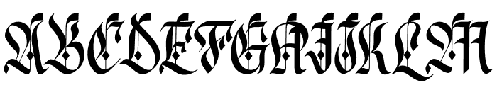 Ribeth Regular Font UPPERCASE