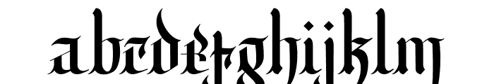 Ribeth Regular Font LOWERCASE