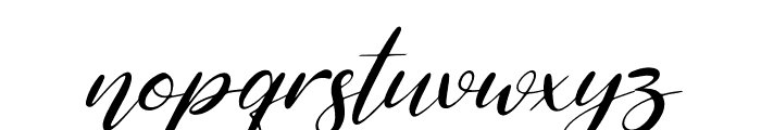 Ricadya Italic Font LOWERCASE