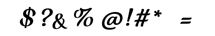Ricca Script Font OTHER CHARS