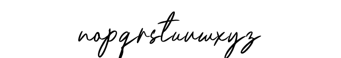 Riccardy_Signature Font LOWERCASE